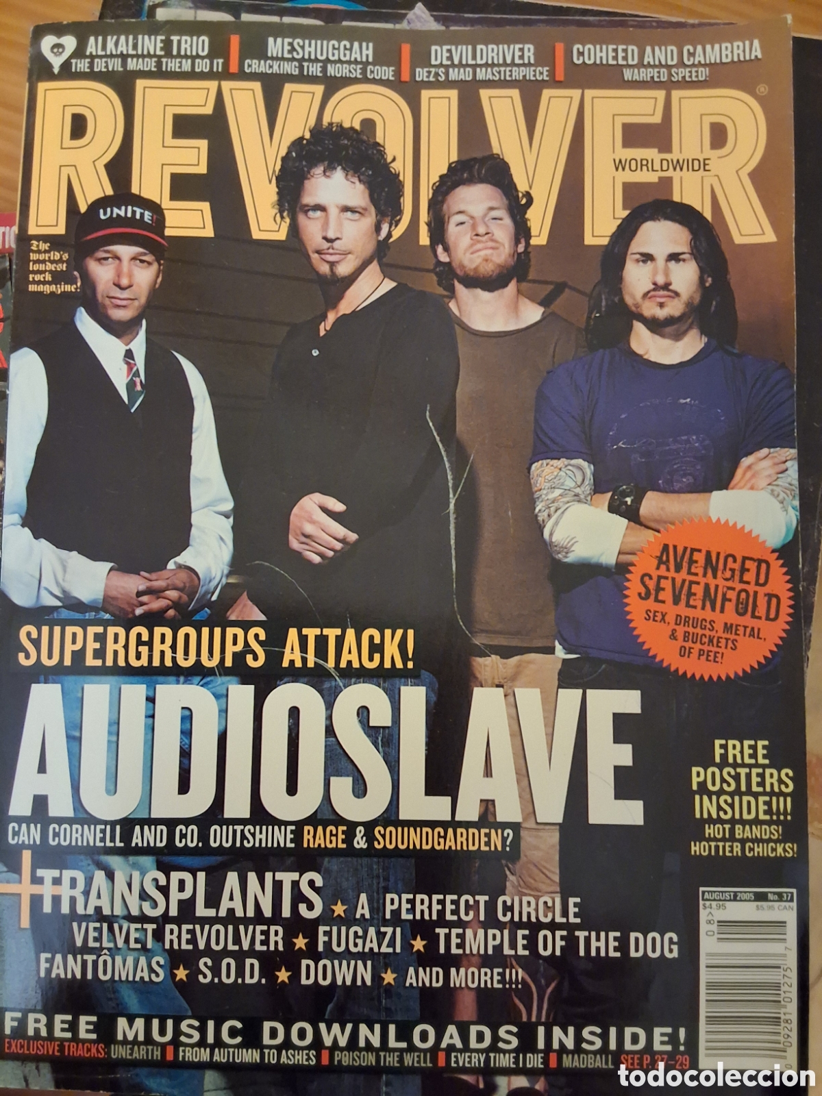 Riviste di musica: Revolver worldwide revista musical americana 37 a&ntilde;o 2005/8