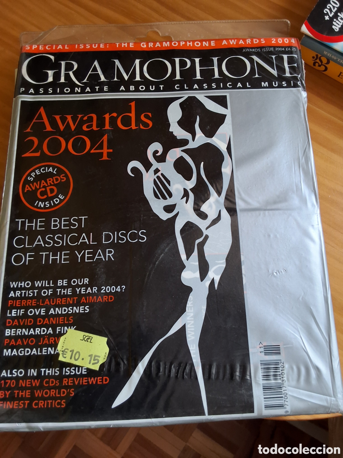 Music magazines: Gramophone revista inglesa m&uacute;sica cl&aacute;sica 2004 especial premios incluye CD