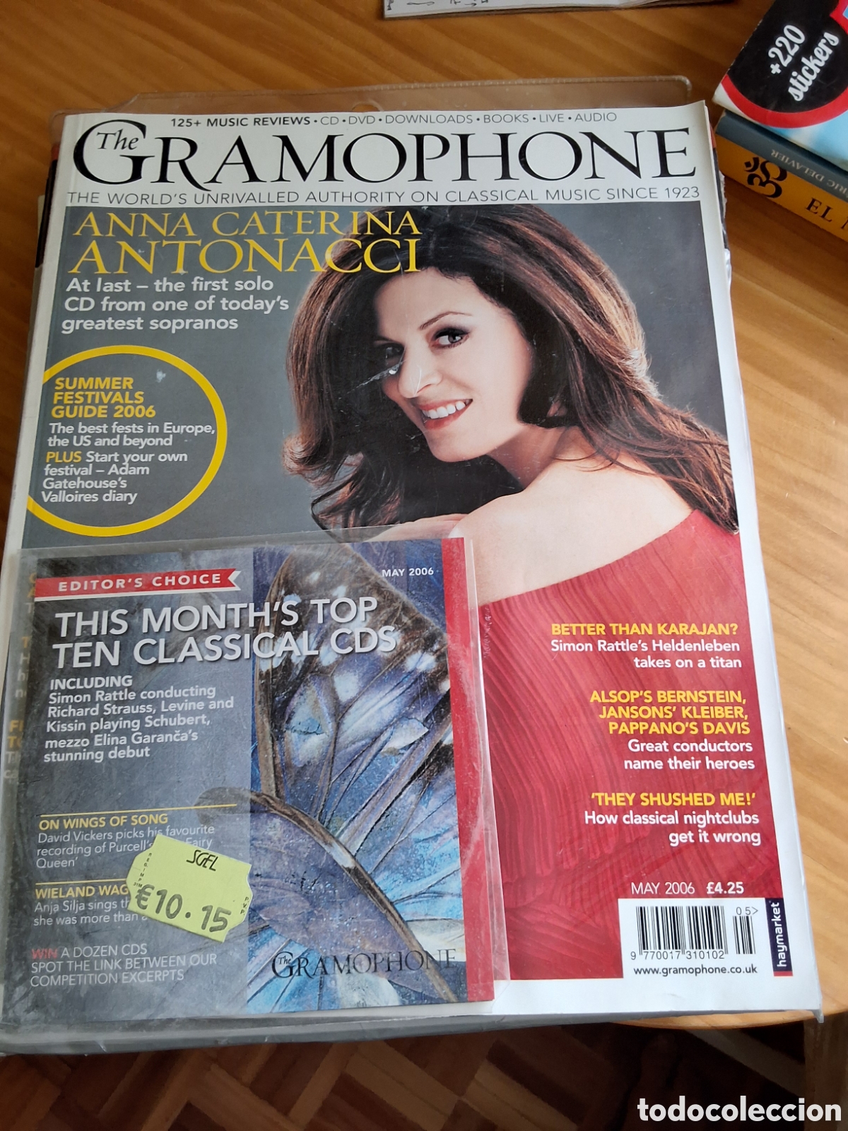 Music magazines: Gramophone revista inglesa m&uacute;sica cl&aacute;sica 2006 marzo incluye CD