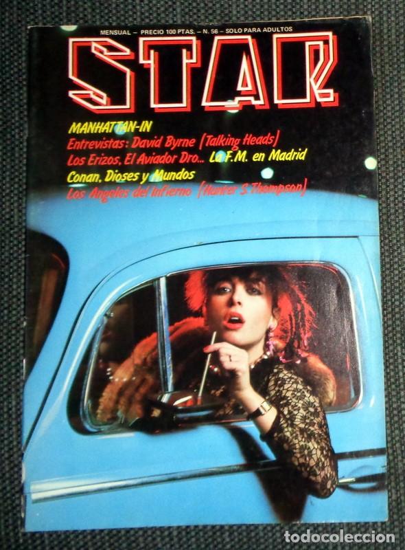 Revistas de m&uacute;sica: REVISTA STAR N&ordm;56 ALTERNATIVA UNDERGROUND COMIC. AVIADOR DRO. ANGELES DEL INFIERNO MOTEROS. MOVIDA