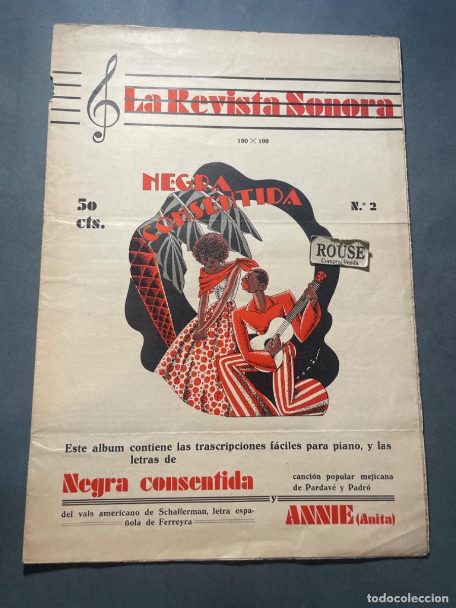 Magazines de musique: ANTIGUA PUBLICACION - MUSICA - LA REVISTA SONORA N&ordm;2 - A&Ntilde;OS 30 EPOCA DE LA REPUBLICA , BARCELONA