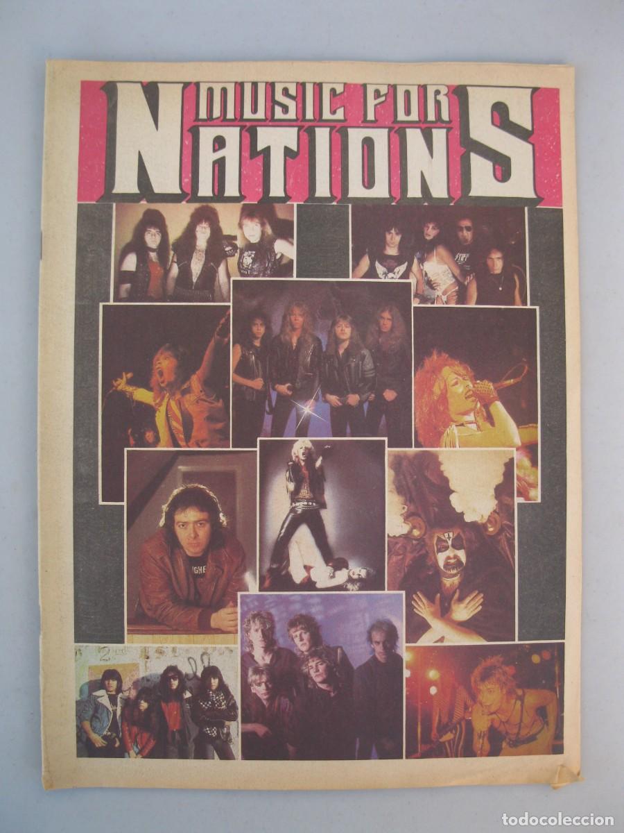 Musikzeitschriften: MUSIC FOR NATIONS - EN INGL&Eacute;S.