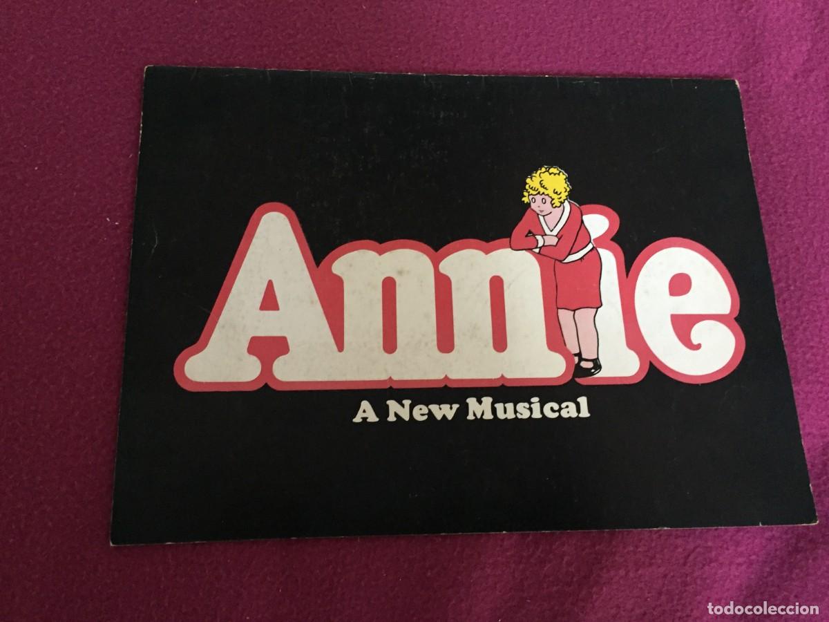 Magazines de musique: PROGRAMA ORIGINAL DEL MUSICAL --- ANNIE --- 1977