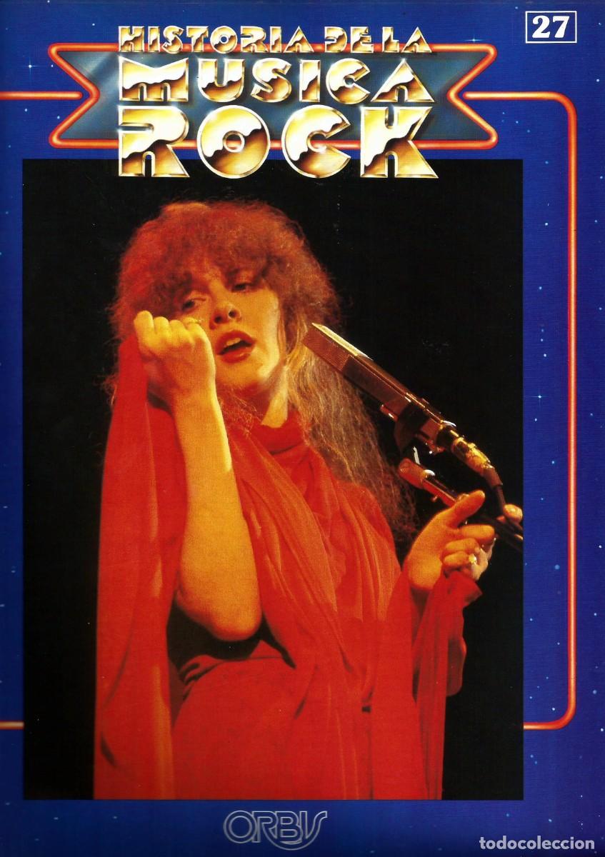 Magazines de musique: Historia de la Musica Rock. ORBIS 1981. Solo Portada. Fasc&iacute;culo 27. Ten Years After. Alvin Lee