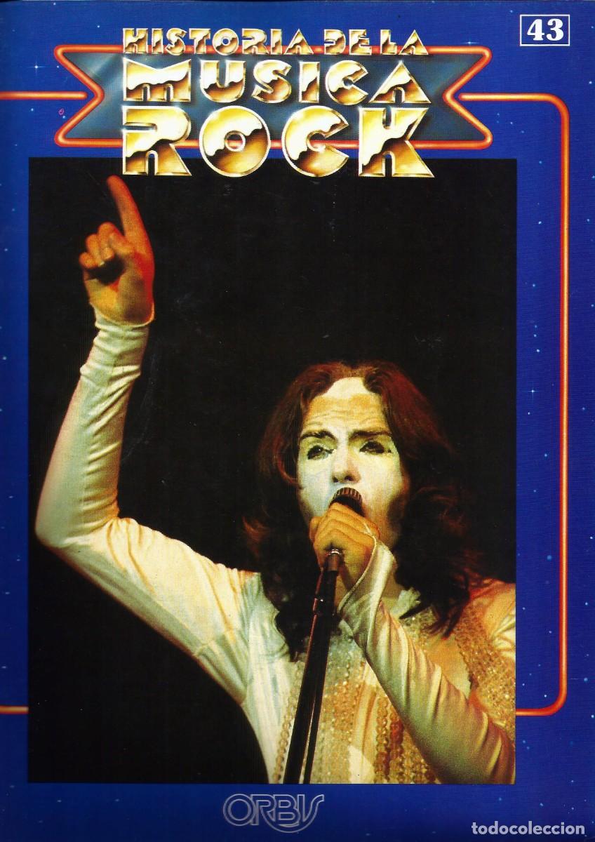 Music magazines: Historia de la Musica Rock. ORBIS 1981. Solo Portada. Fasc&iacute;culo 43. Paul McCarney