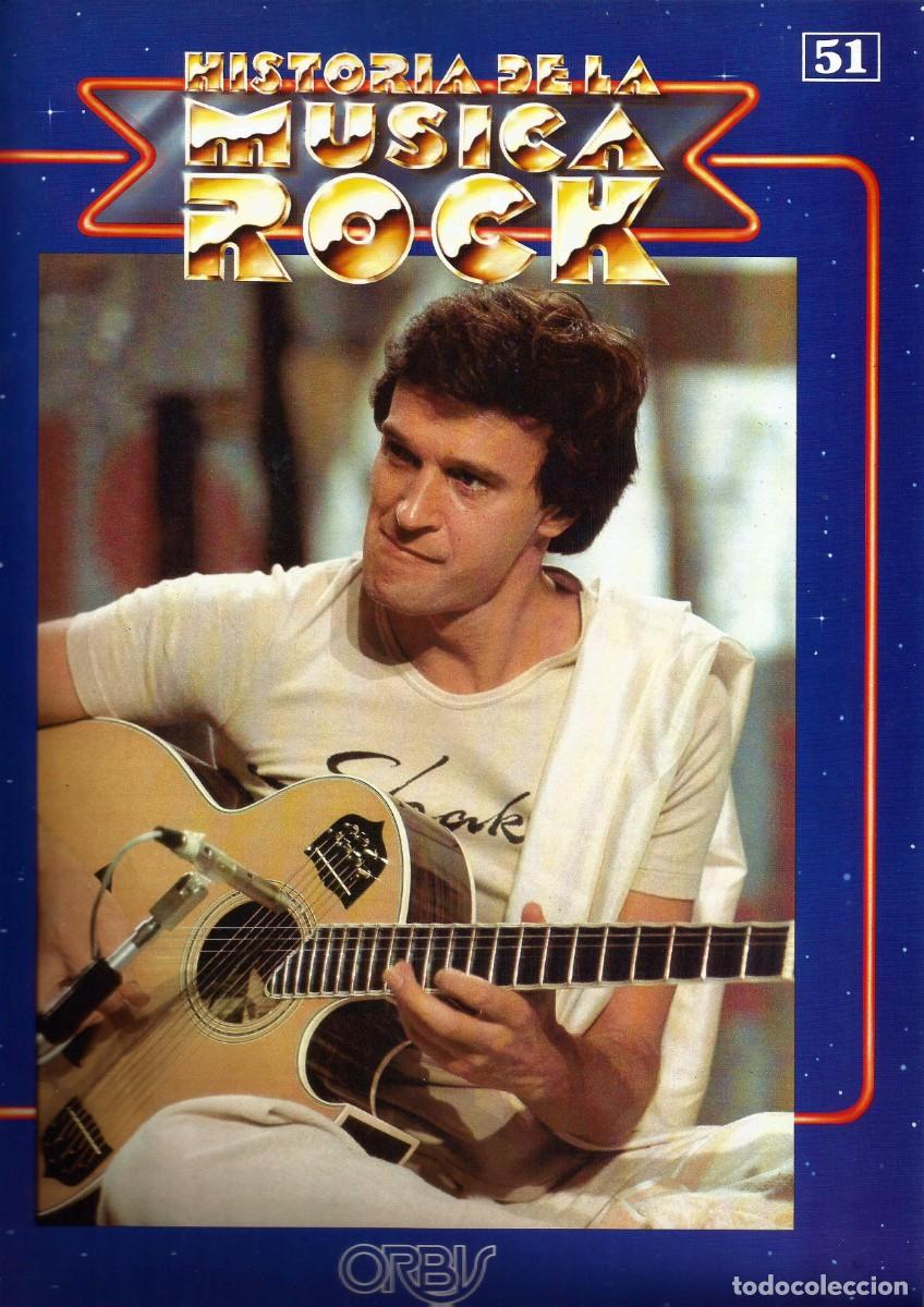 Music magazines: Historia de la Musica Rock. ORBIS 1981. Solo Portada. Fasc&iacute;culo 51. Ted Nugent