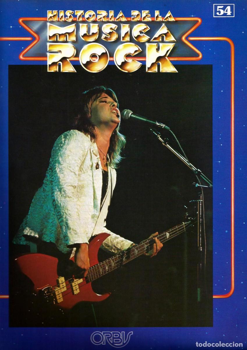 Music magazines: Historia de la Musica Rock. ORBIS 1981. Solo Portada. Fasc&iacute;culo 54. Eric Burdon