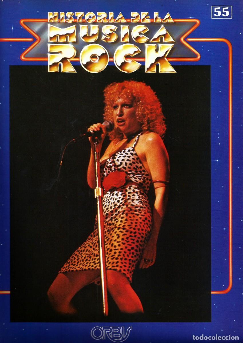 Music magazines: Historia de la Musica Rock. ORBIS 1981. Solo Portada. Fasc&iacute;culo 55. Tangerine Dream