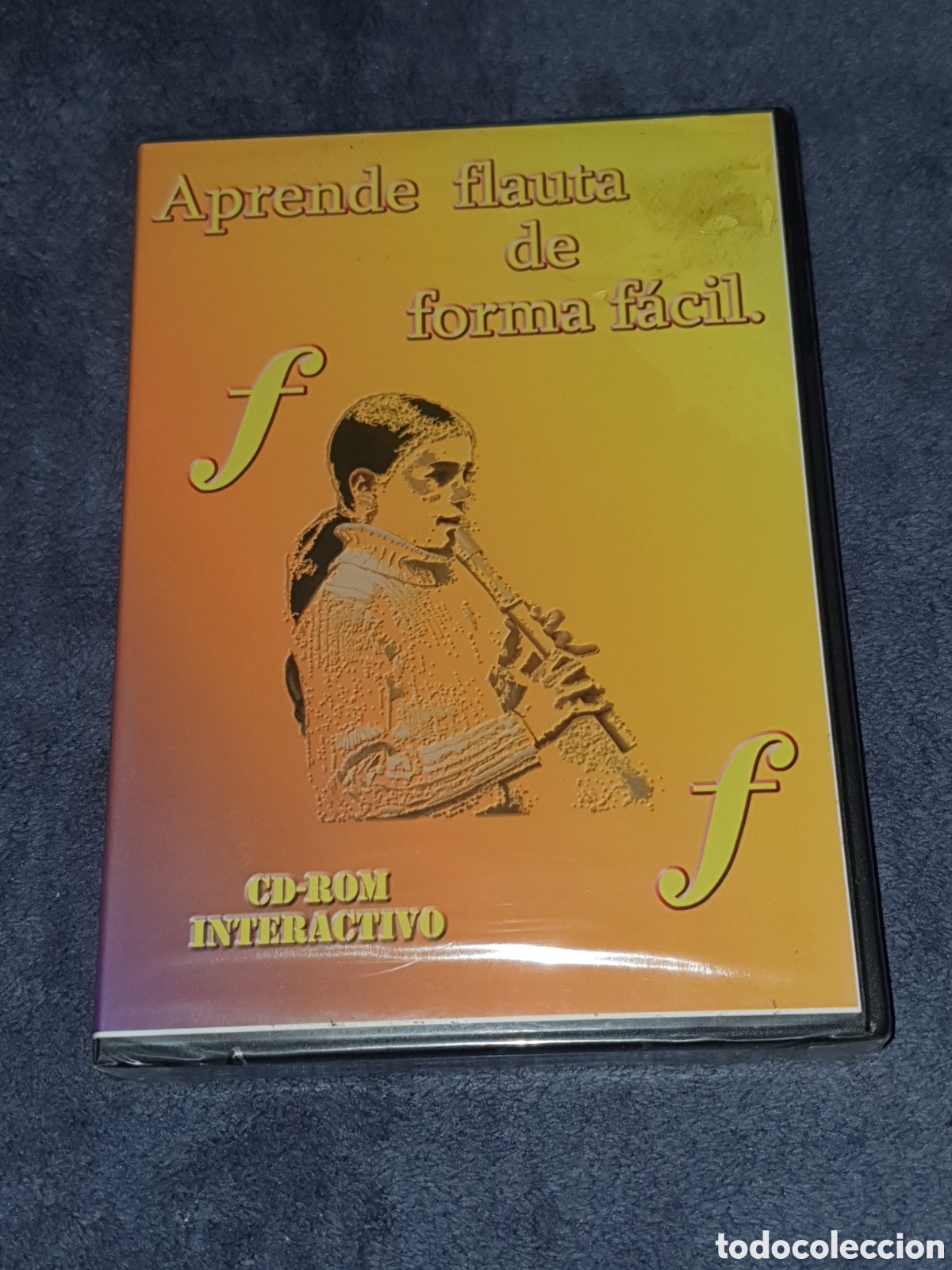 Music magazines: 45-Dvd. Cd-Rom Interactivo - Aprende Flauta De Forma F&aacute;cil - Nuevo,Precintado Original.