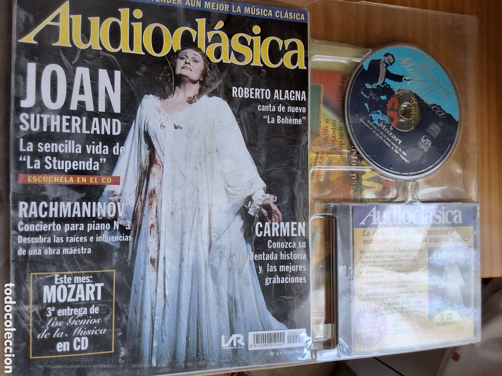 Music magazines: Audio clasica revista m&uacute;sica n&uacute;mero 3 incluye dos CD