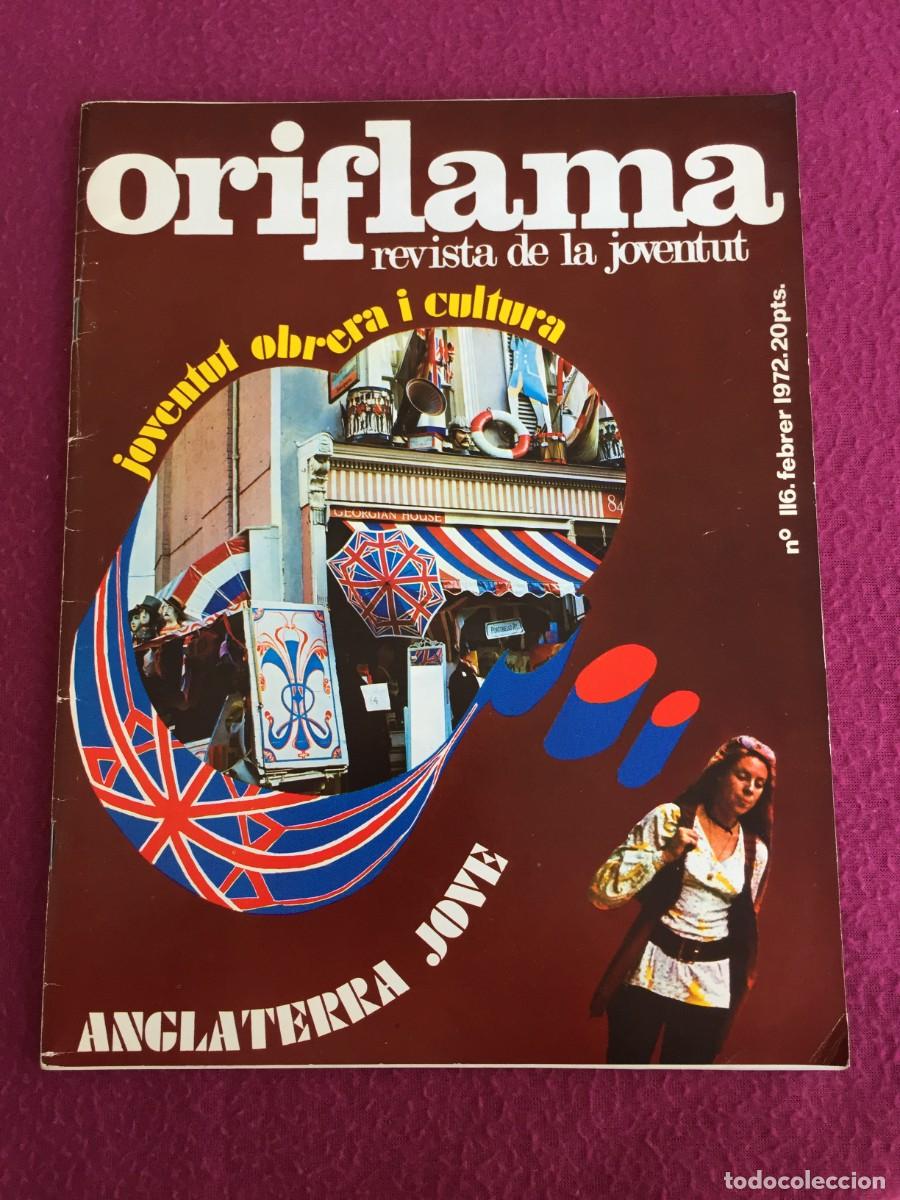 Music magazines: REVISTA ORIFLAMA CATALANA 1972 - SEPARACION DE LOS BEATLES LET IT BE - CINE -JOVENES INGLESES...