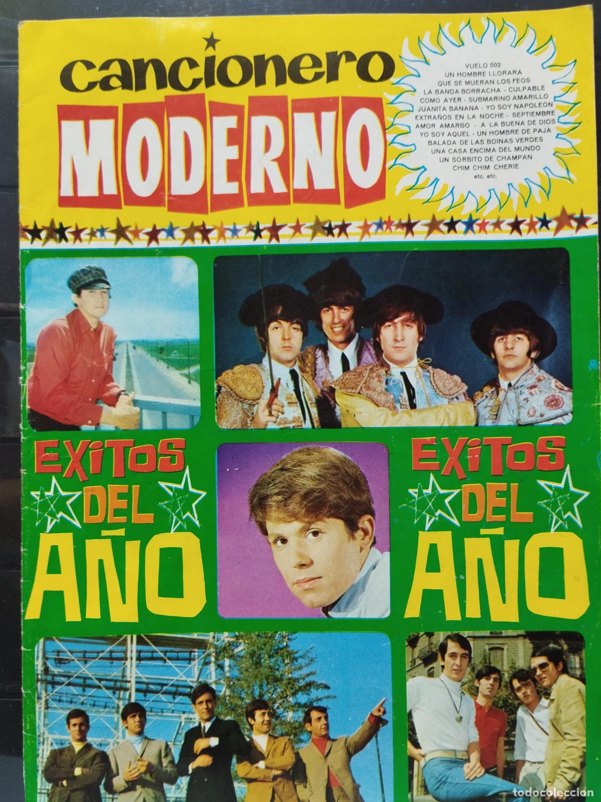 Magazines de musique: 2 EJEMPLARES DE CANCIONERO MODERNO. UNO DEFECTUOSO PERO COMPLETO. VER TODAS LAS FOTOS