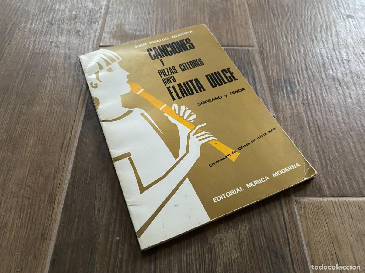 Magazines de musique: CANCIONES Y PIEZAS CELEBRES PARA FLAUTA DULCE. Soprano y tenor - HIDALGO Y MONTOYA