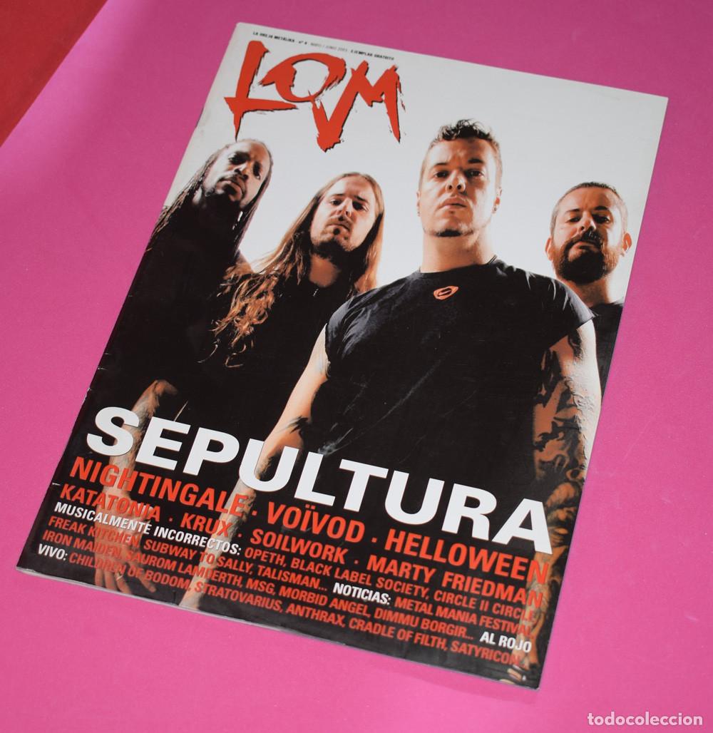 Magazines de musique: LA OREJA METALICA N&Uacute;MERO 4 - MAYO JUNIO 2003 - EN PERFECTO ESTADO