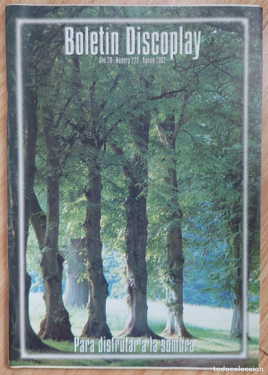 Music magazines: BID DISCOPLAY A&Ntilde;O 20 N&Uacute;MERO 222 AGOSTO 2002