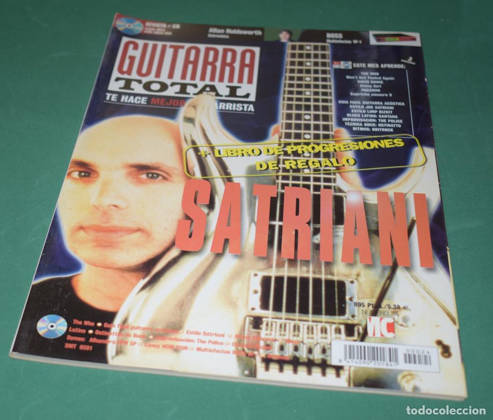 Magazines de musique: SATRIANI -REVISTA GUITARRA TOTAL NUMERO 24