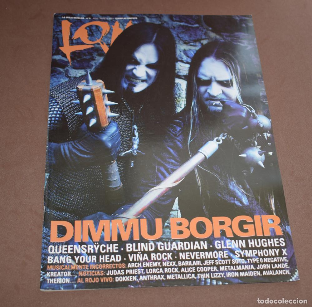 Magazines de musique: REVISTA LA OREJA METALIKA - NUMERO 5 - 2003 - DIMMU BORGIR / BLIND GUARDIAN Y MAS