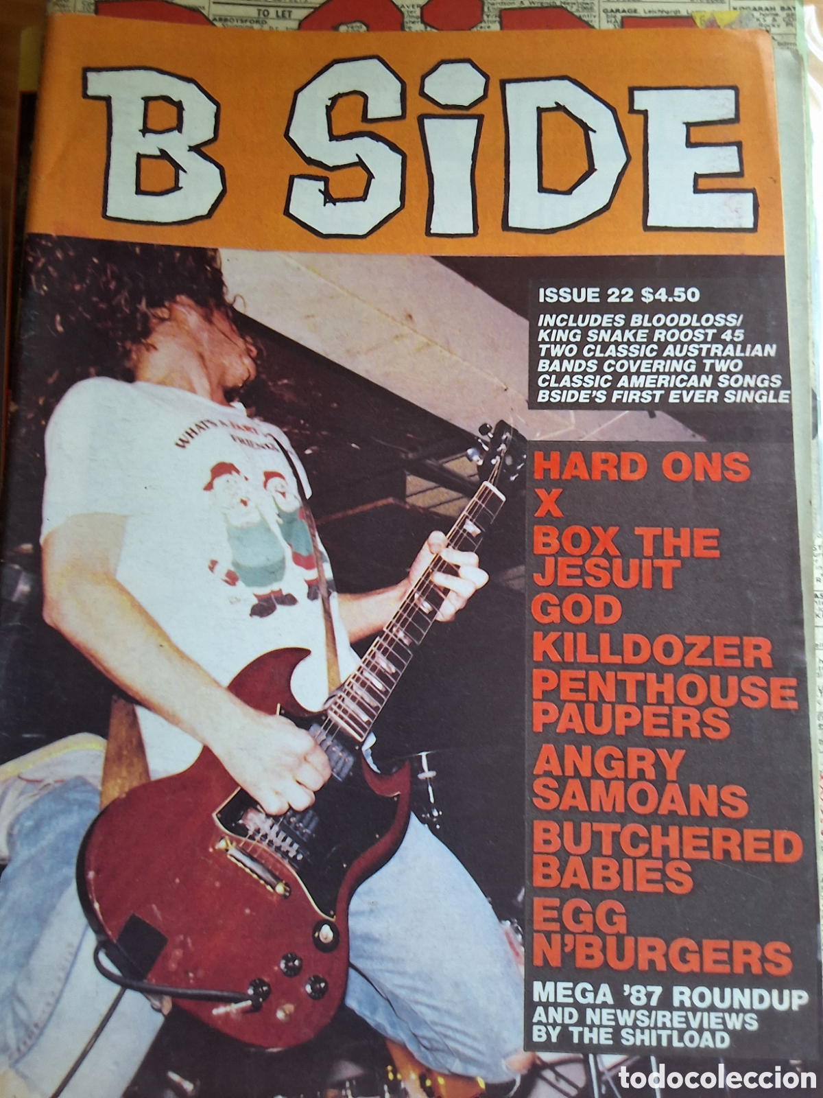 Magazines de musique: B side revista m&uacute;sica australiana n&uacute;mero 22 a&ntilde;o 1987