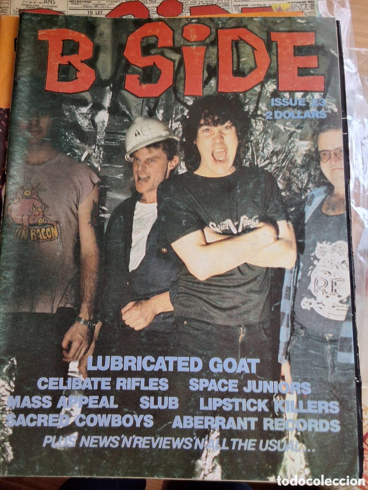 Magazines de musique: B side revista m&uacute;sica australiana n&uacute;mero 23 a&ntilde;o 1987