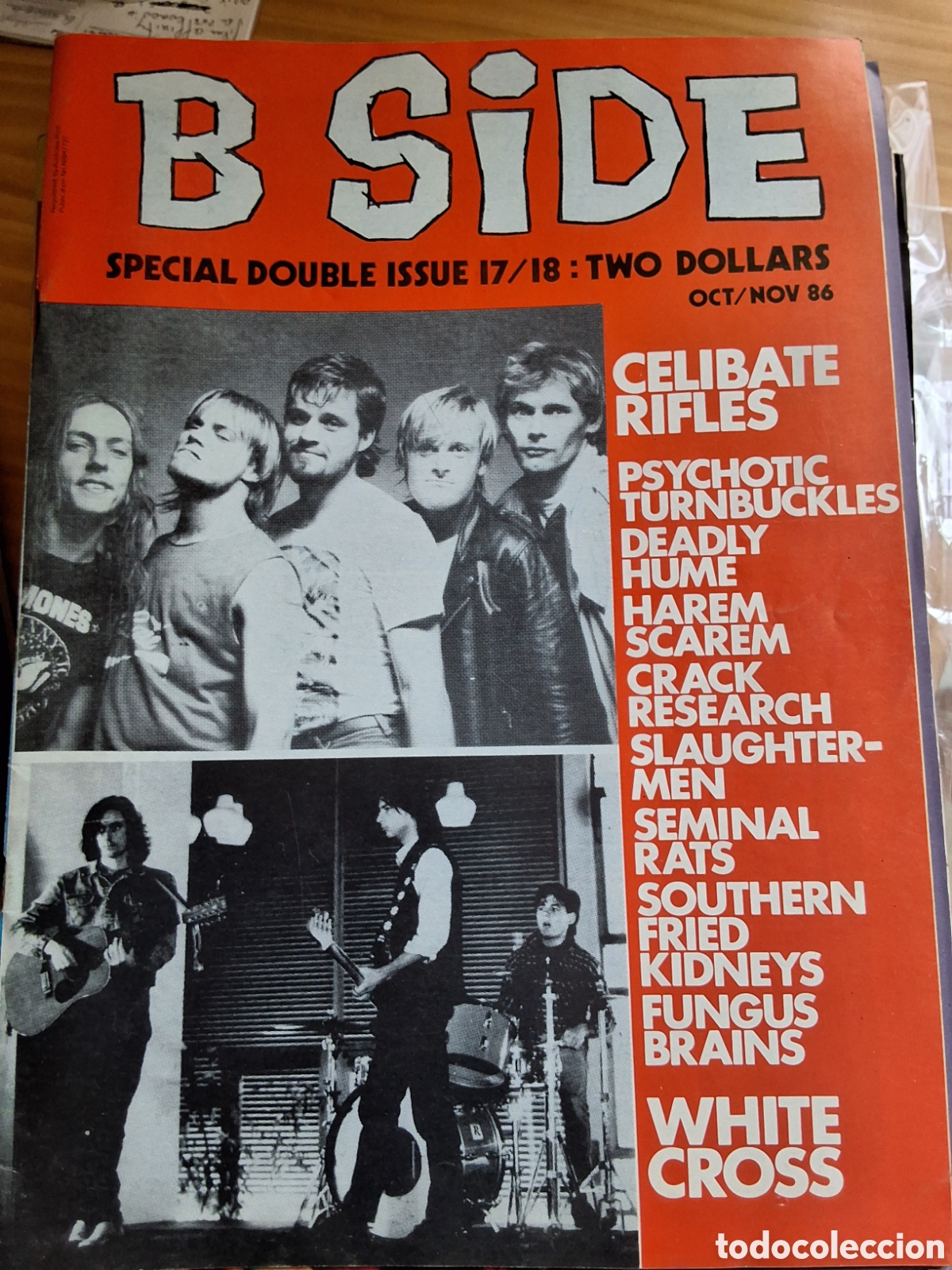 Magazines de musique: B side revista m&uacute;sica australiana n&uacute;mero 17 a&ntilde;o 1986