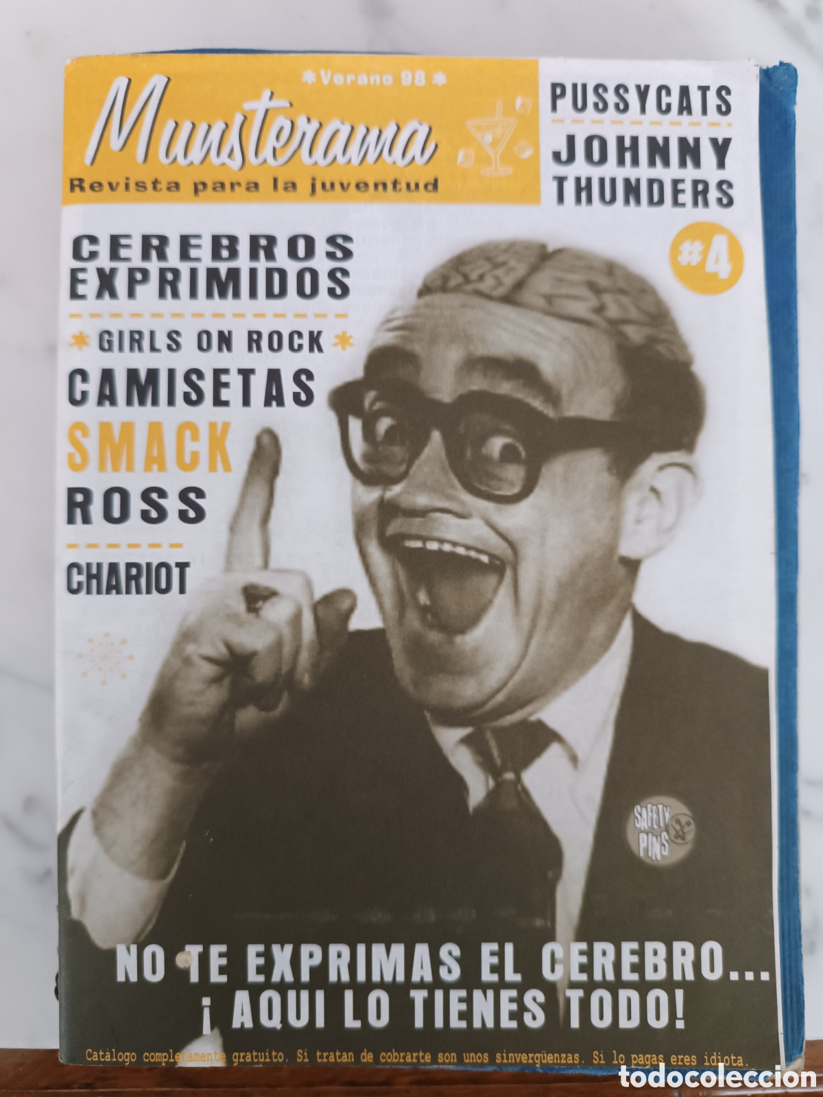 Magazines de musique: FANZINE CATALOGO MUNSTERAMA . MUNSTER RECORDS. JOHNNY THUNDERS ****PEDIDO MINIMO 10&euro;!!****