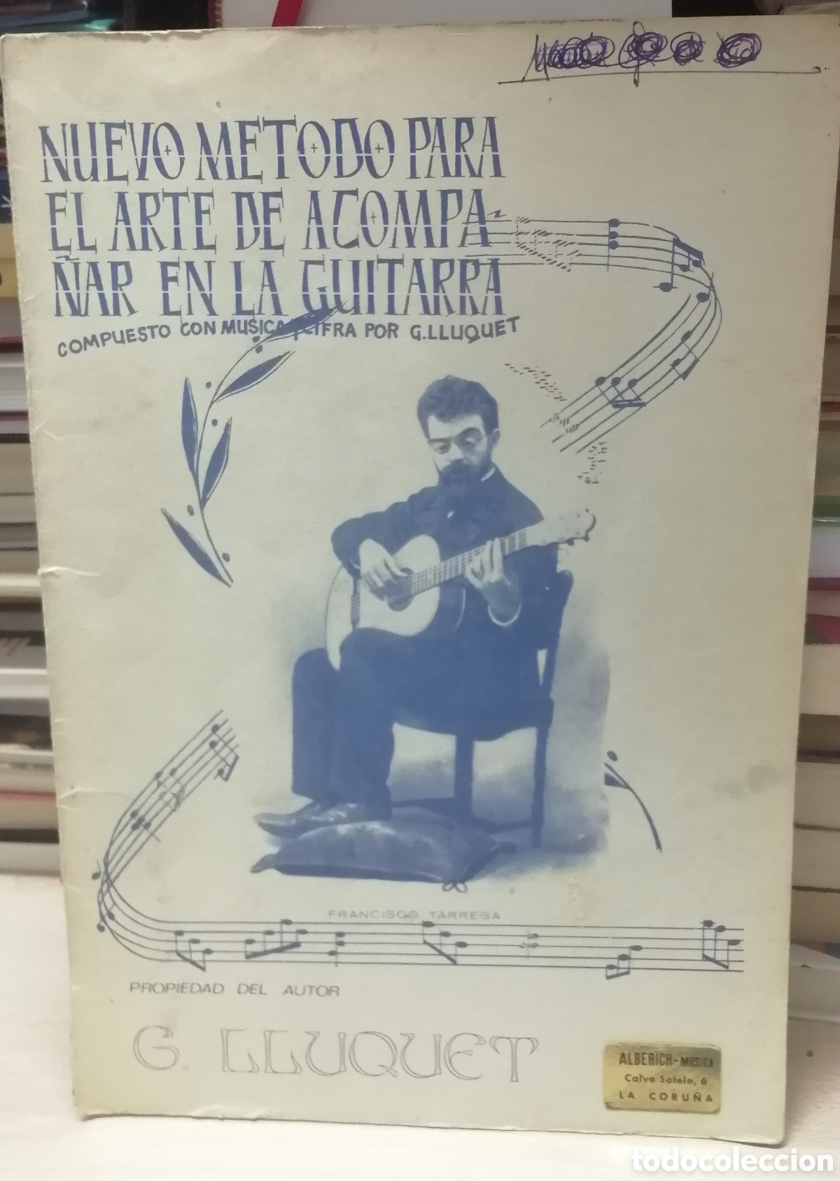 Magazines de musique: Nuevo m&eacute;todo para el arte de acompa&ntilde;ar en la guitarra G. Lluquet