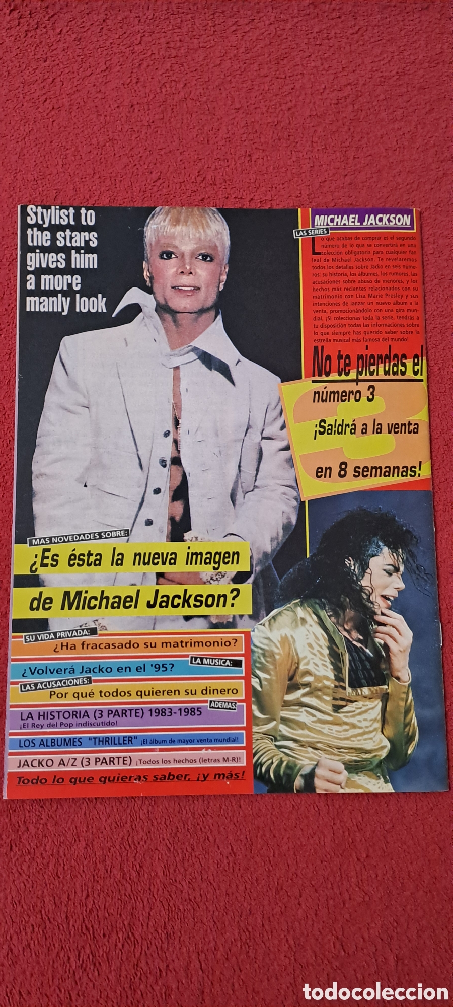 Revistas de m&uacute;sica: REVISTA &rdquo;MICHAEL JACKSON&rdquo; - Foto 2