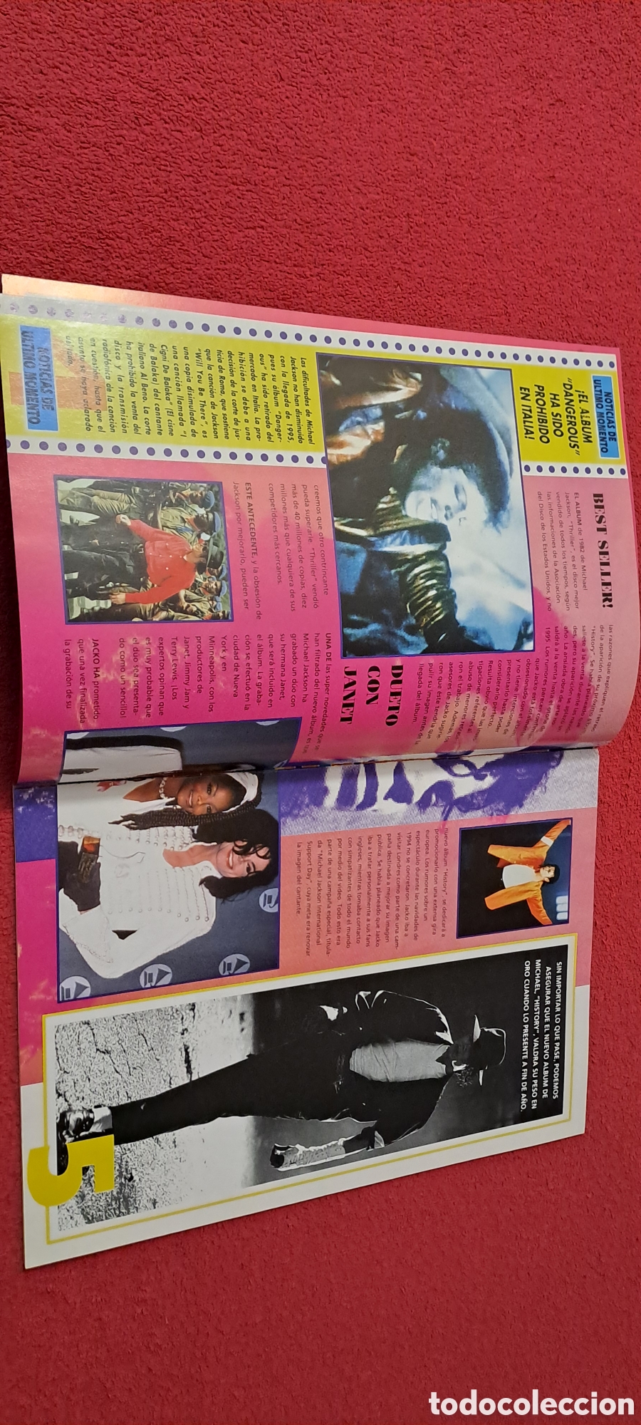 Revistas de m&uacute;sica: REVISTA &rdquo;MICHAEL JACKSON&rdquo; - Foto 4