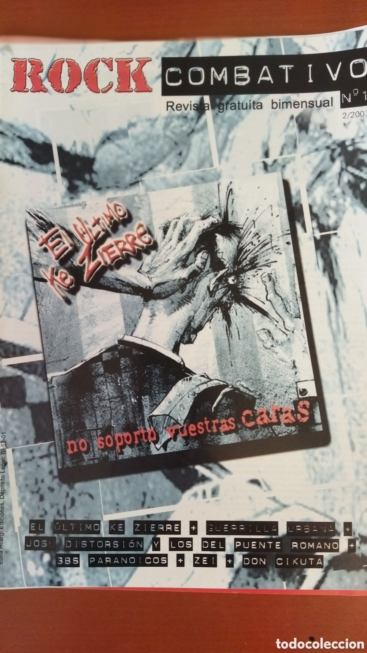 Magazines de musique: rock combativo 1 revista