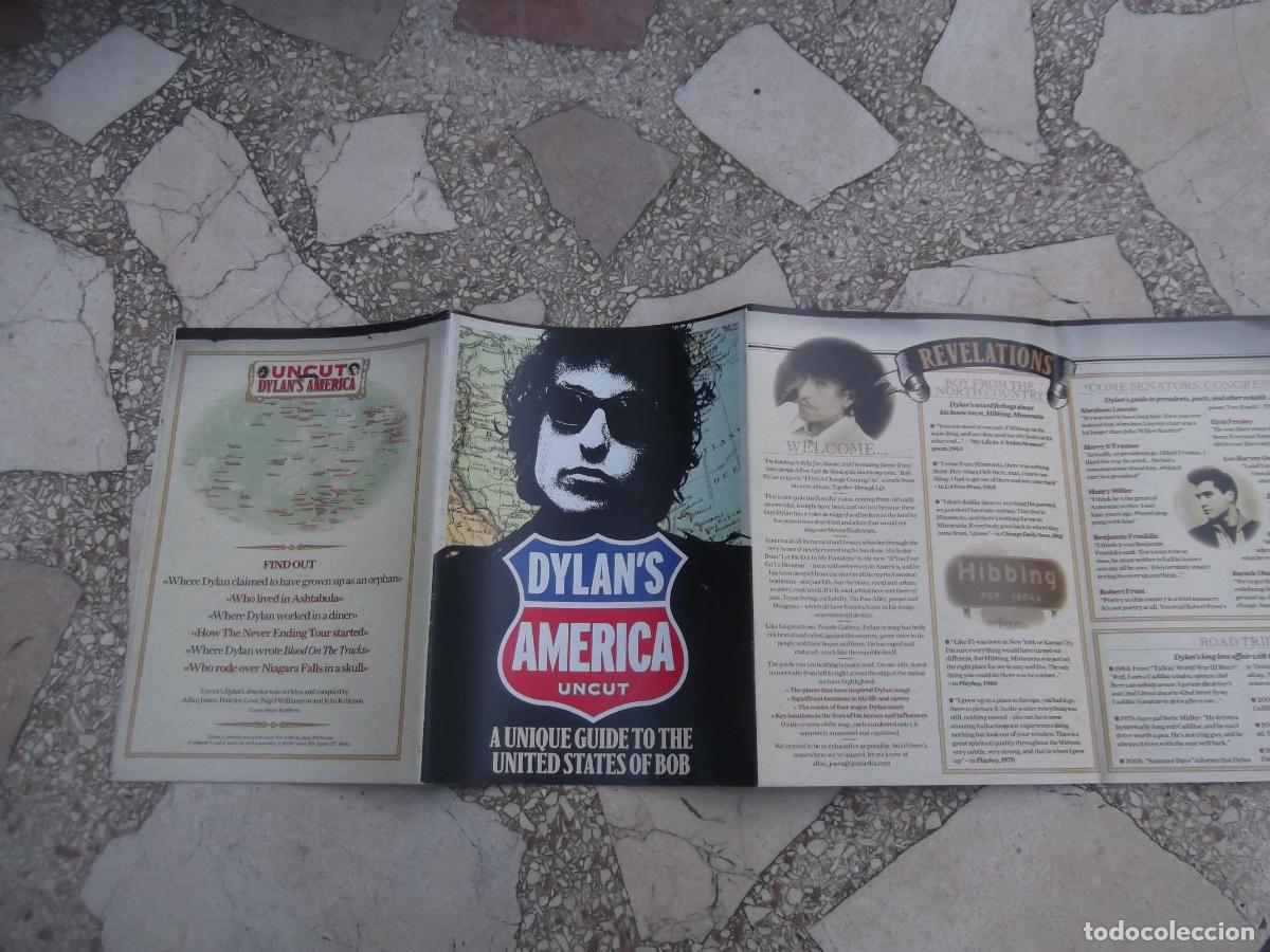 Magazines de musique: plano u.s.a,dylan's america uncut, a unique guide to the united states bob dylan