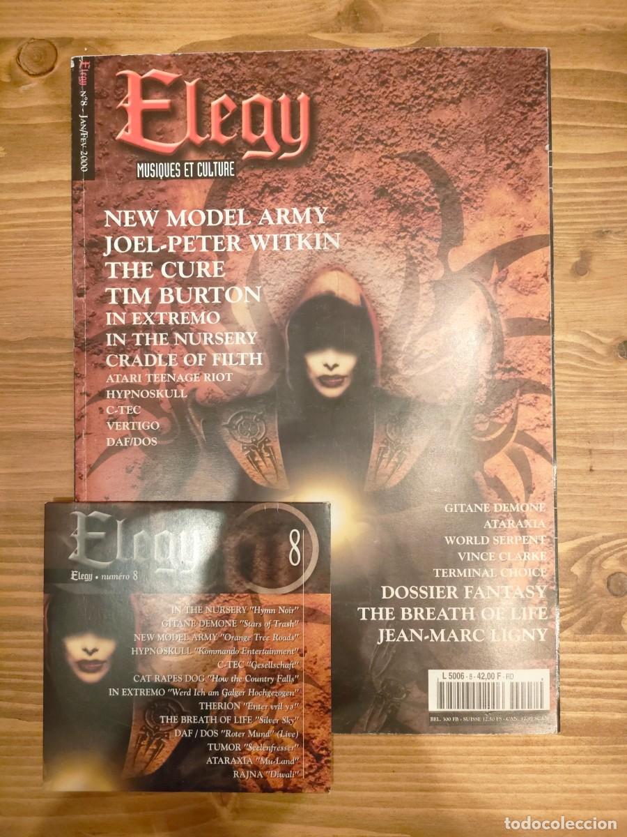 Magazines de musique: Revista ELEGY. En franc&eacute;s. Rock g&oacute;tico