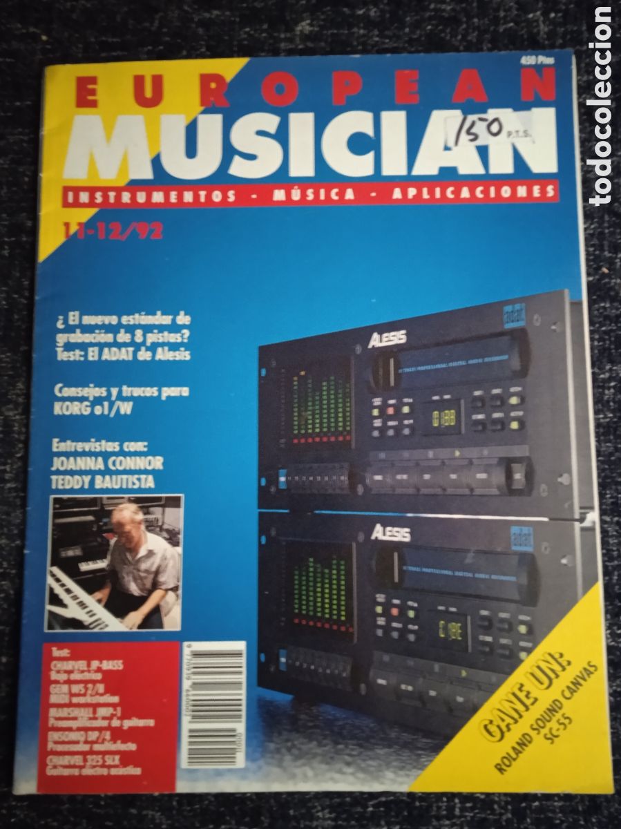 Magazines de musique: EUROPEAN MUSICIAN - INSTRUMENTOS, MUSICA, APLICACIONES - 1992 -REVISTA DE MUSICA