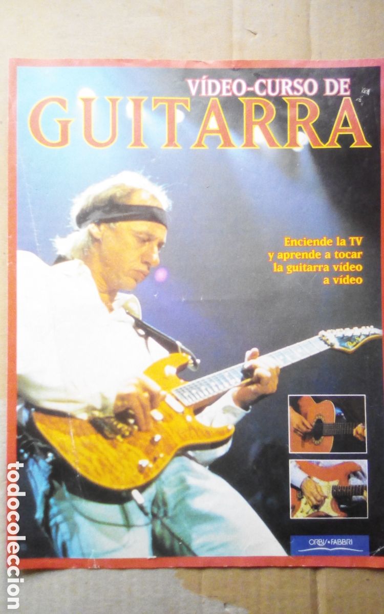 Music magazines: Folleto video-curso de guitarra. Orbis&bull;Fabbri.