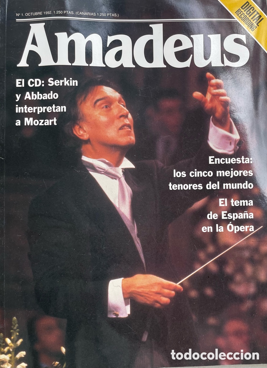 Music magazines: Revistas de m&uacute;sica AMADEUS