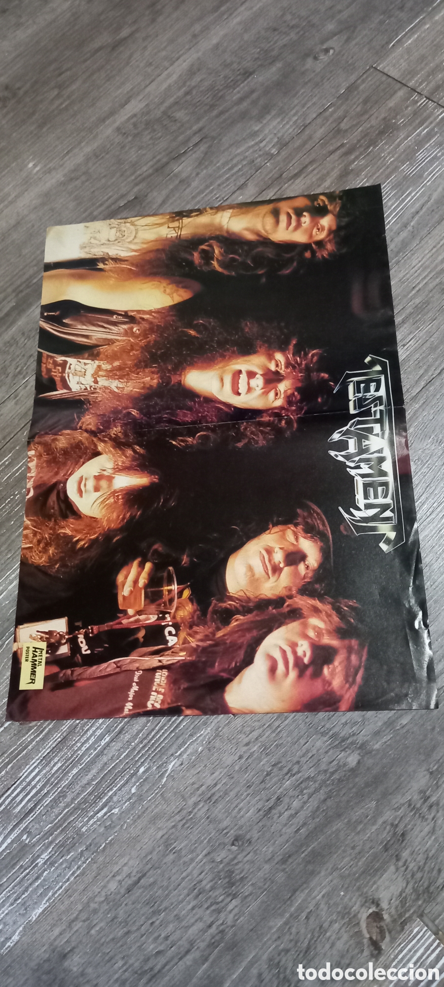 Revistas de m&uacute;sica: POSTER UDO Y TESTAMENT - Foto 2