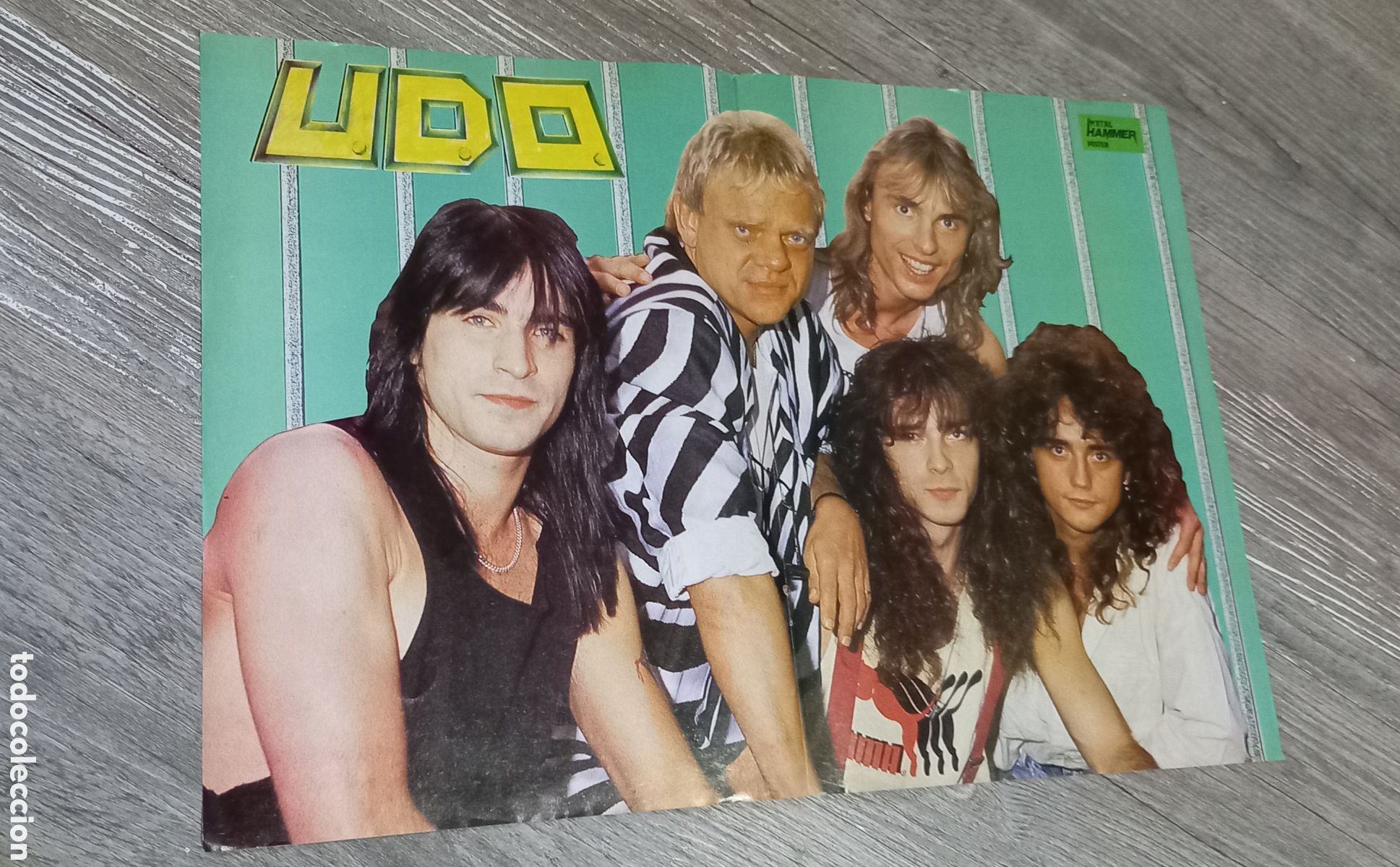 Revistas de m&uacute;sica: POSTER UDO Y TESTAMENT - Foto 1