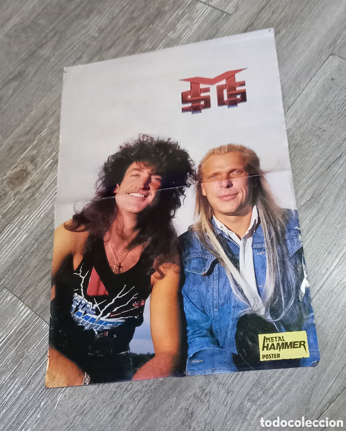Revistas de m&uacute;sica: POSTER KREATOR Y MSG - Foto 2