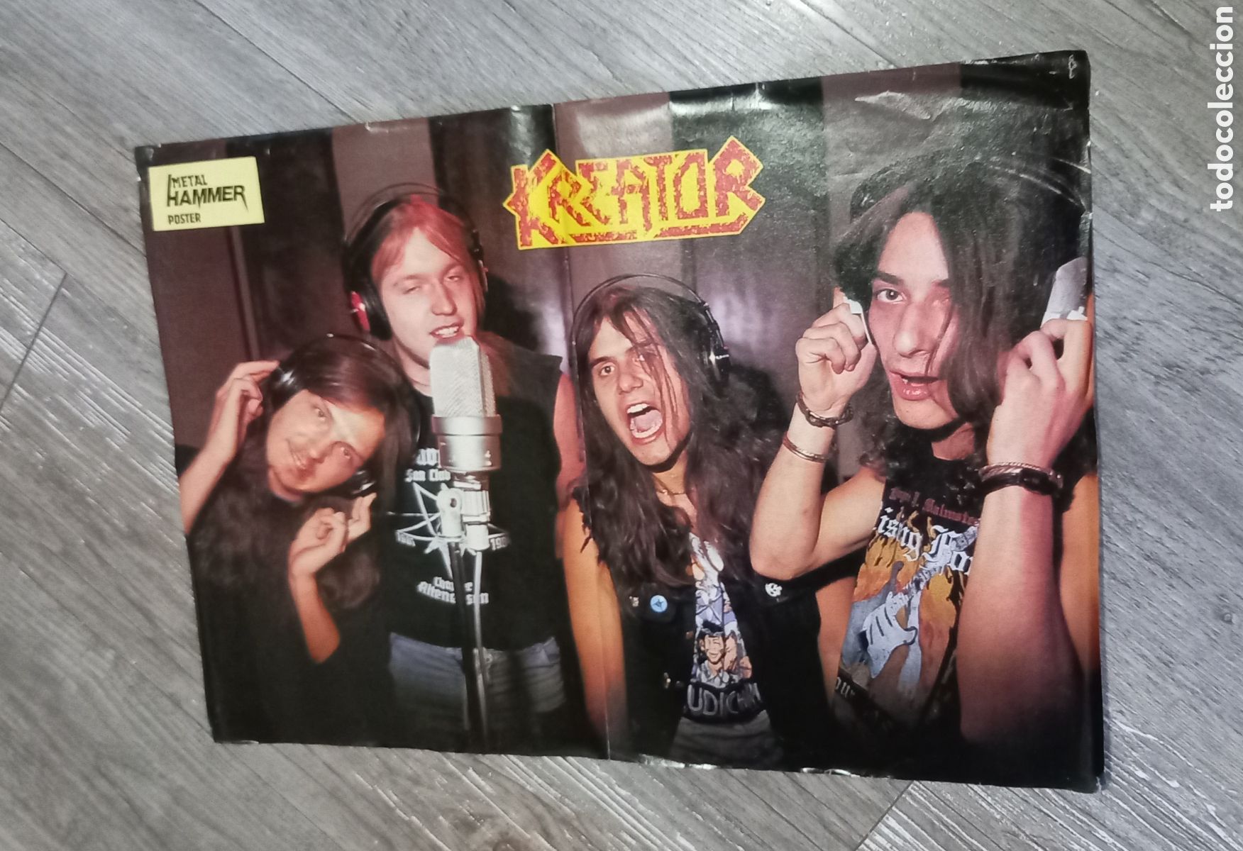 Revistas de m&uacute;sica: POSTER KREATOR Y MSG - Foto 1