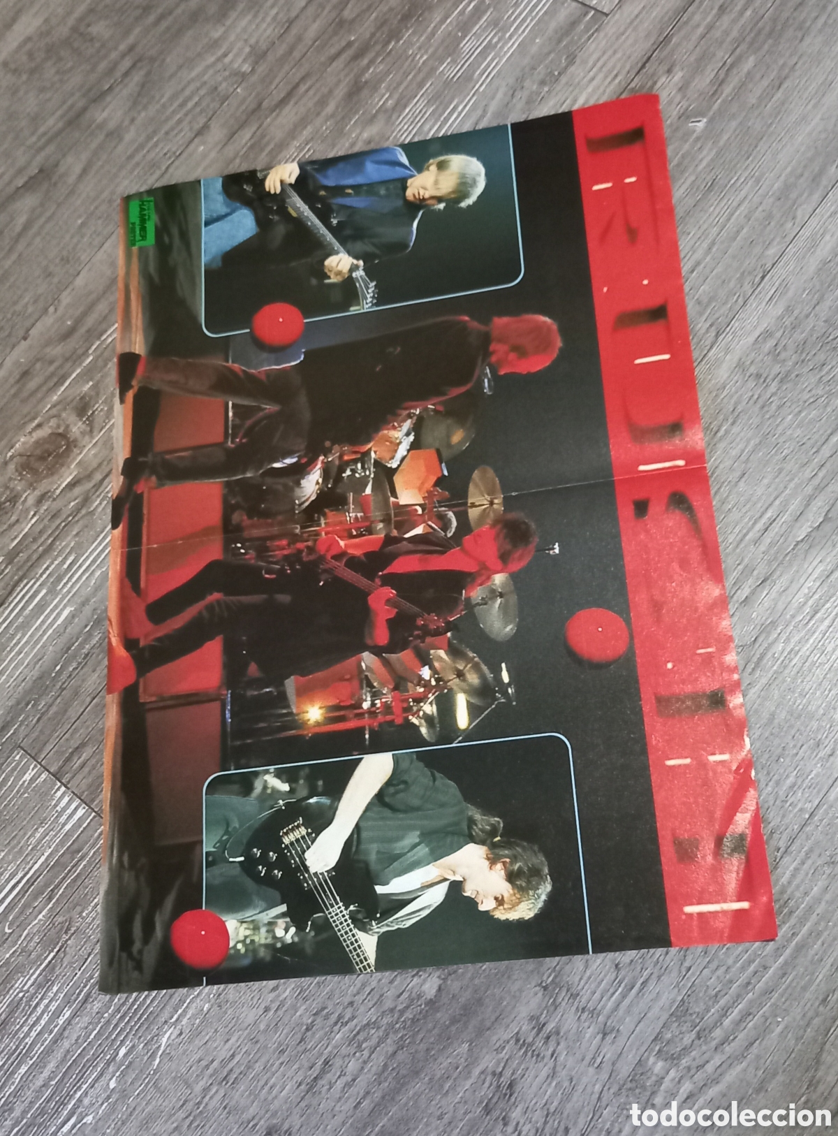 Revistas de m&uacute;sica: POSTER TANKARD Y RUSH - Foto 3