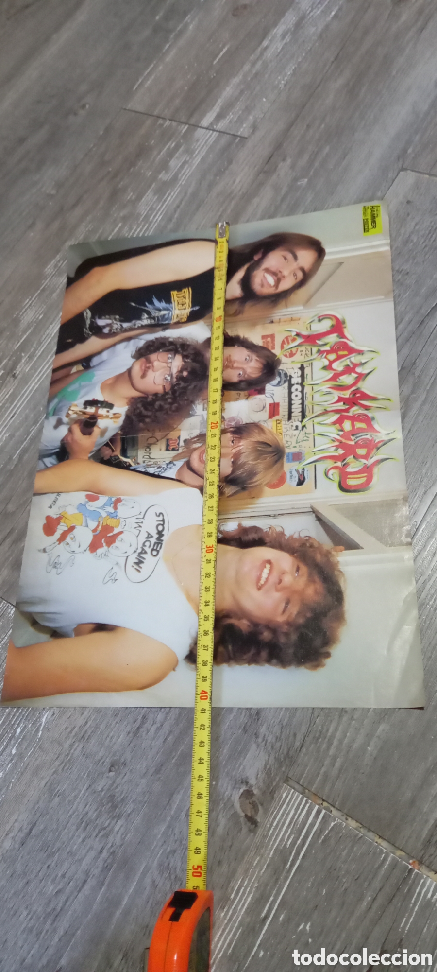 Revistas de m&uacute;sica: POSTER TANKARD Y RUSH - Foto 5