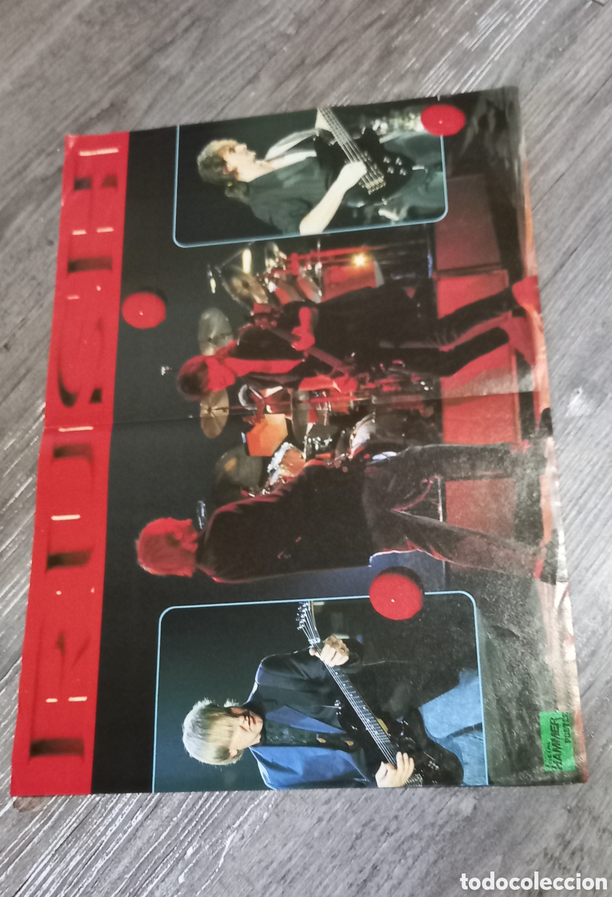 Revistas de m&uacute;sica: POSTER TANKARD Y RUSH - Foto 7