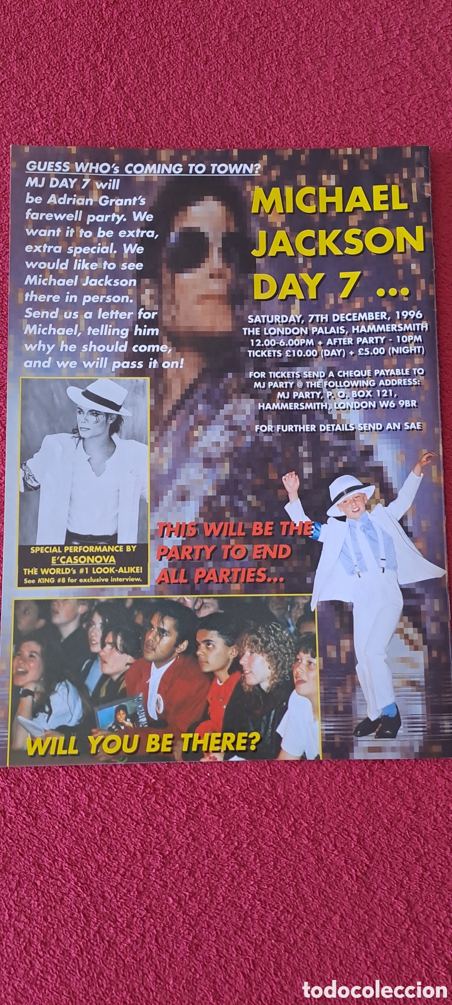 Revistas de m&uacute;sica: REVISTA MICHAEL HACKSON &rdquo;KING!&rdquo; - Foto 2
