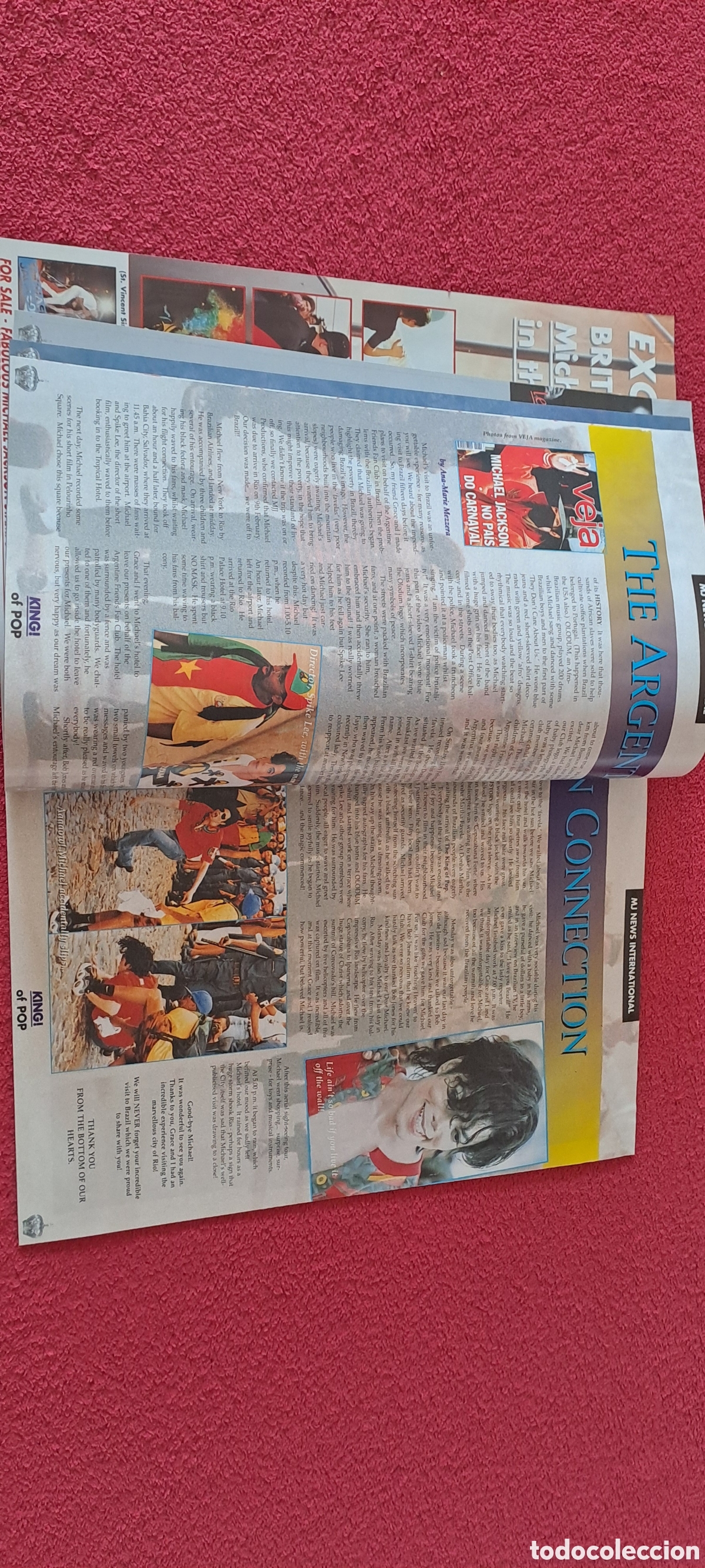 Revistas de m&uacute;sica: REVISTA MICHAEL HACKSON &rdquo;KING!&rdquo; - Foto 5