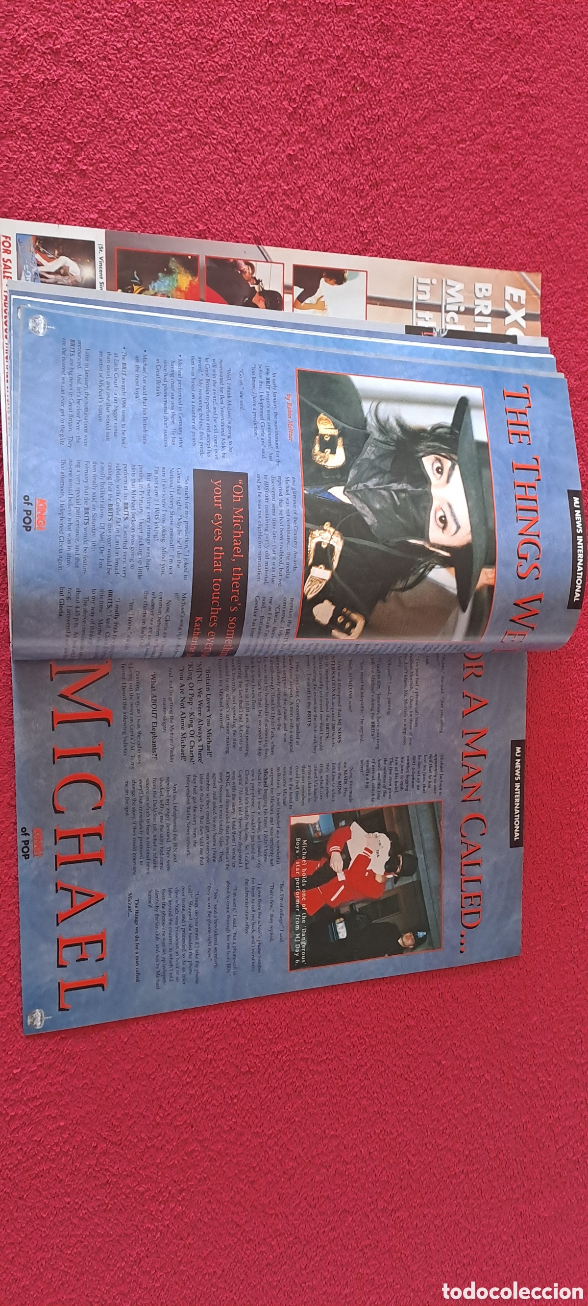 Revistas de m&uacute;sica: REVISTA MICHAEL HACKSON &rdquo;KING!&rdquo; - Foto 6