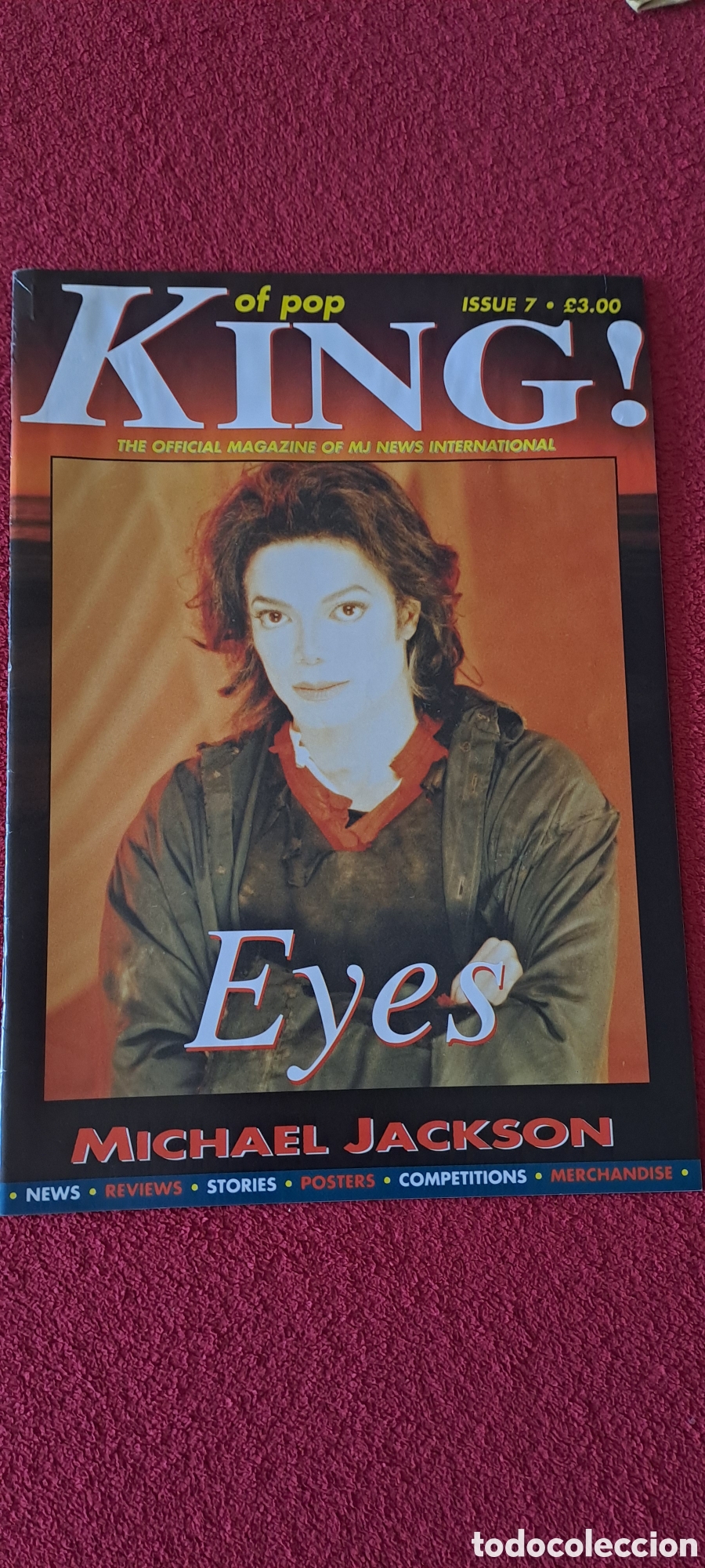 Revistas de m&uacute;sica: REVISTA MICHAEL HACKSON &rdquo;KING!&rdquo; - Foto 1