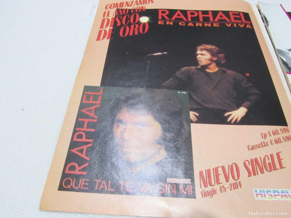Revistas de m&uacute;sica: RAPHAEL, ARTICULO DE PRENSA - Foto 1