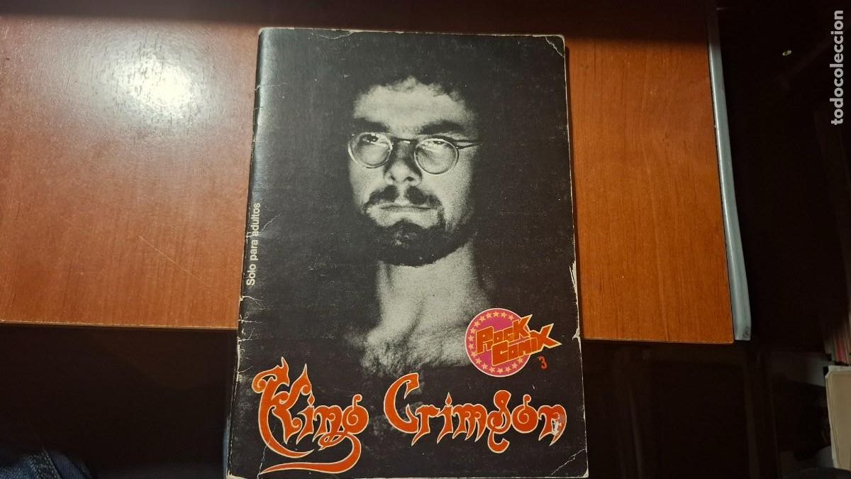 Revistas de m&uacute;sica: King crimson, rock comix - Foto 1