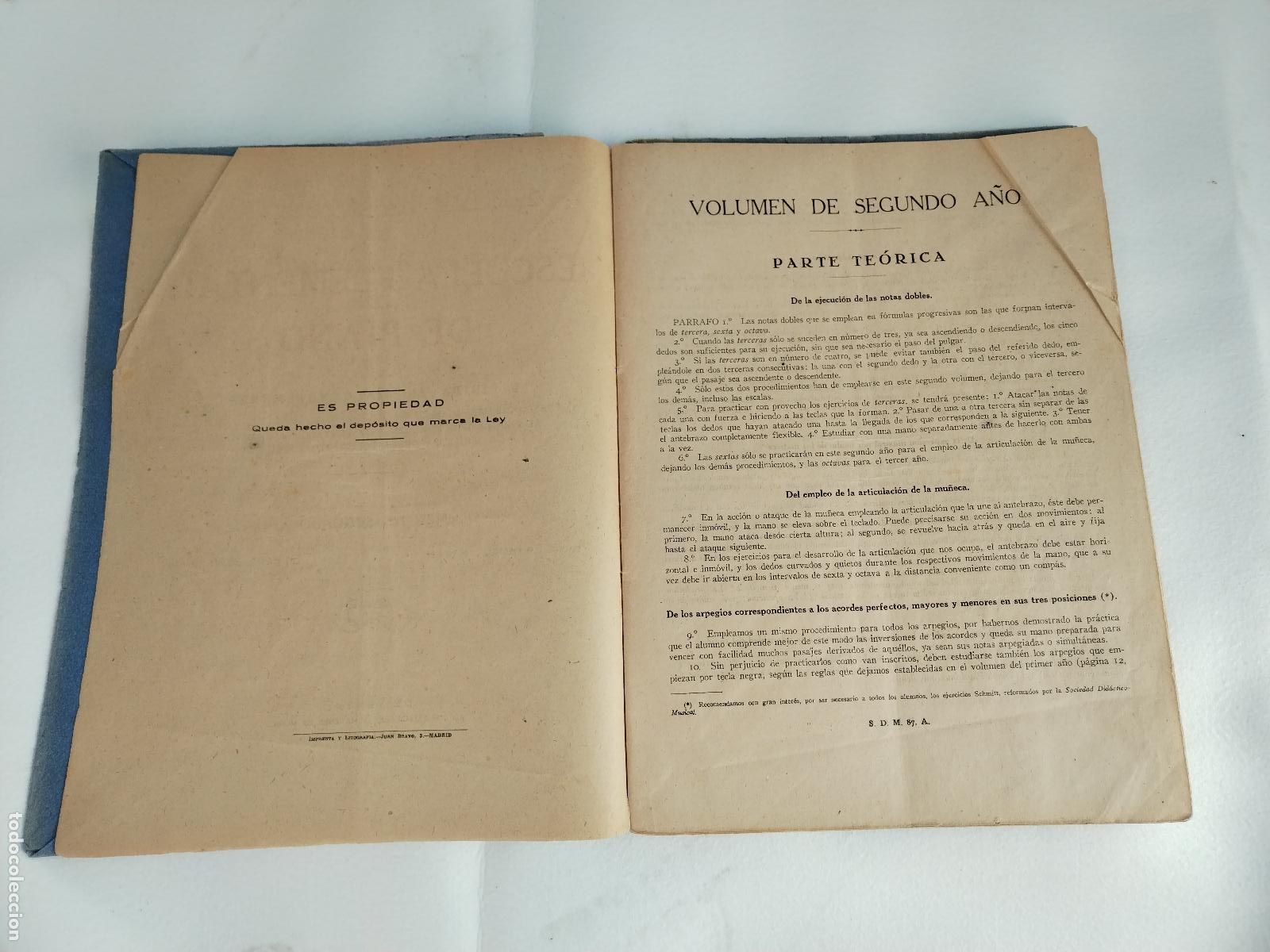 Revistas de m&uacute;sica: escuela elemental de piano - c176 - Foto 7