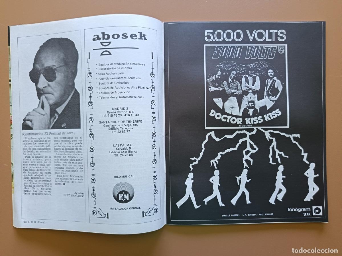 Revistas de m&uacute;sica: HILO MUSICAL-70 -1977 - Foto 5