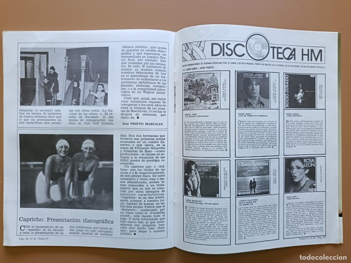 Revistas de m&uacute;sica: HILO MUSICAL-70 -1977 - Foto 9